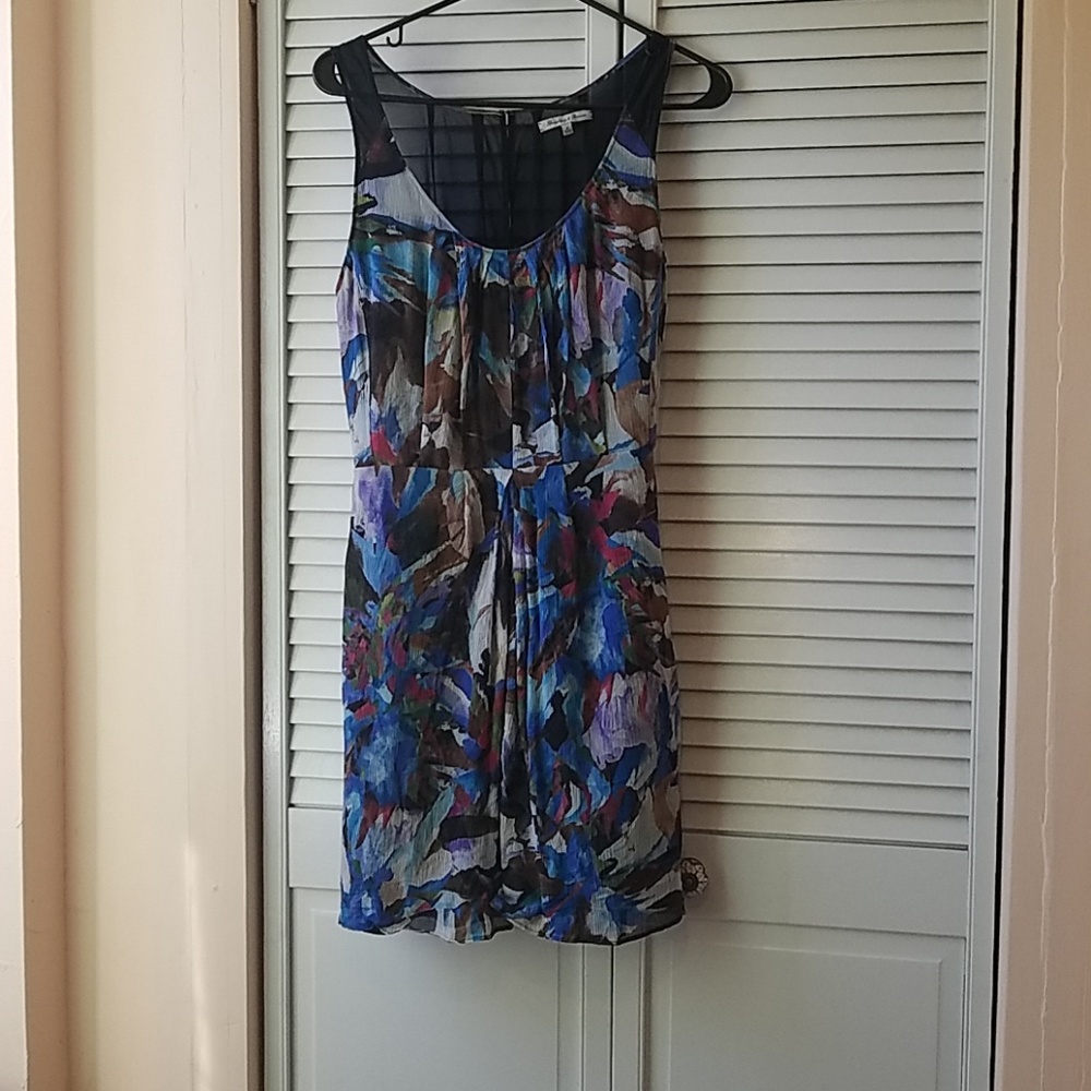 Madewell multicolored pattern dress